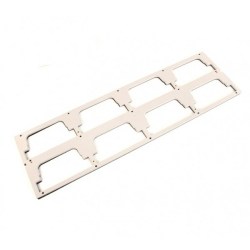 155849 Conjunto de placa frontal, FMW-24, moldeada